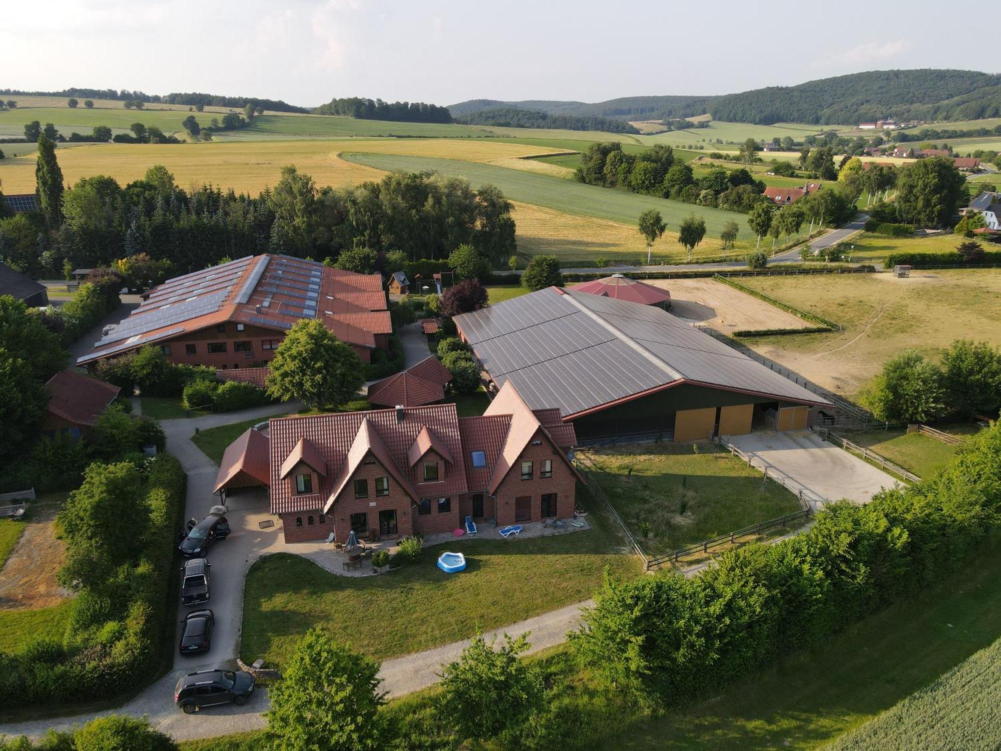 Idyllische Ferienwohnung Im Kalletal Zewnętrze zdjęcie